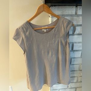 Small excellent condition Wilfred Free blouse, beige/gray